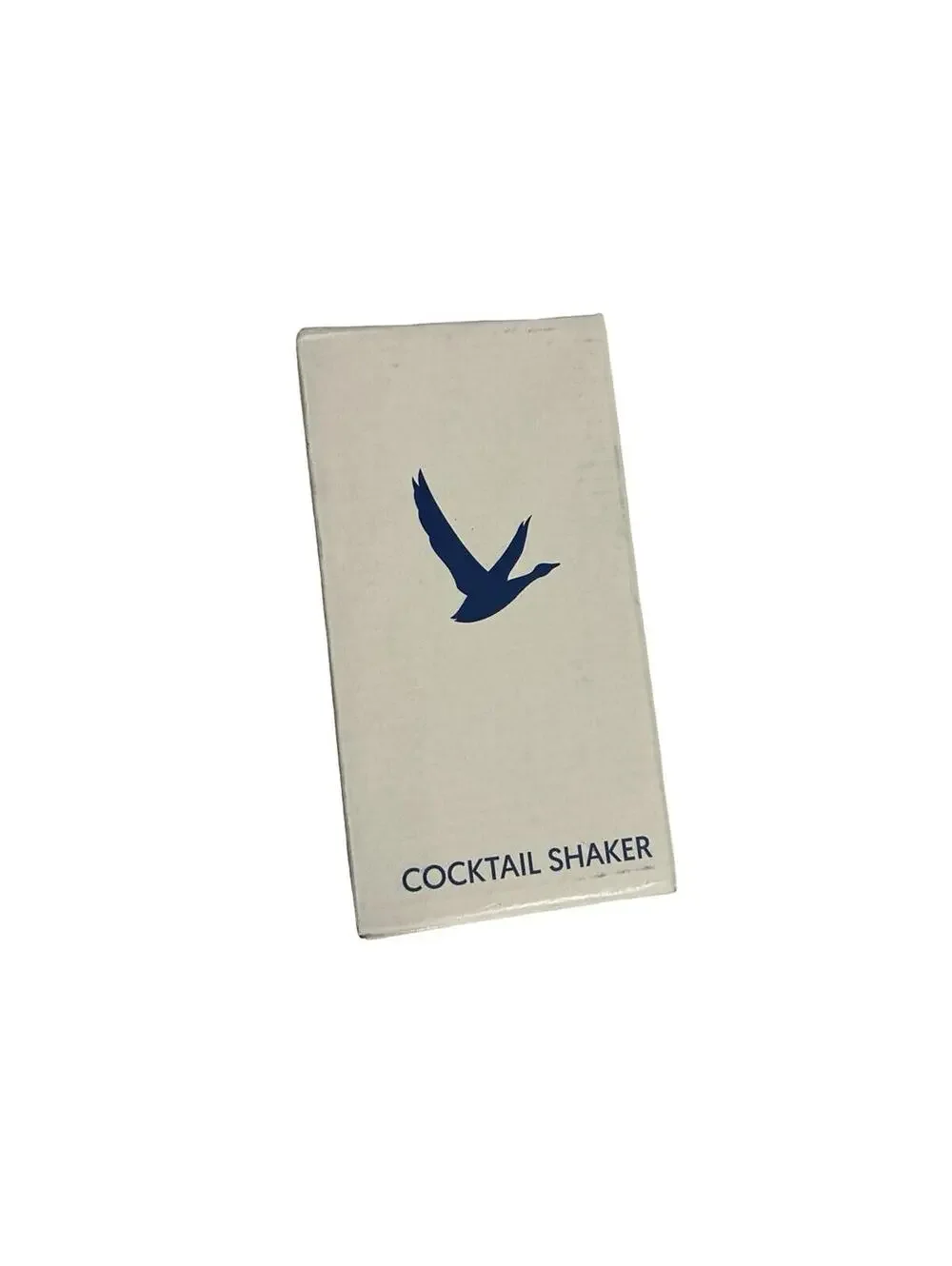Grey Goose Frosted Glass Cocktail Shaker Stainless Steel Lid Barware Mixer